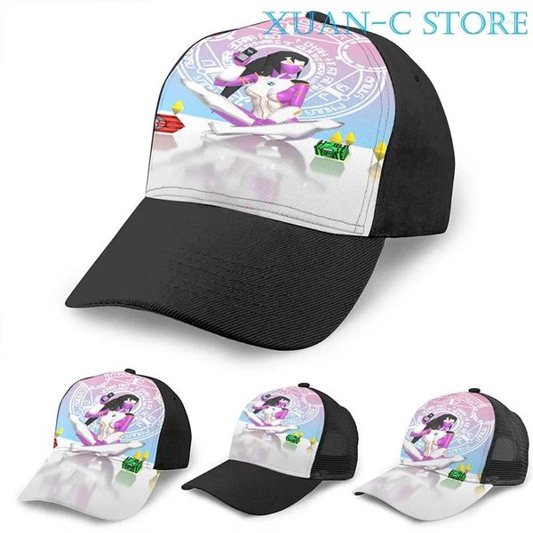 Casquettes de baseball Phantasy Star Online 2003 Casquette de basket-ball Hommes Femmes Mode All Over Print Noir Unisexe Adulte Chapeau