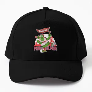 Kogelcaps phillies t-shirtphillies honkbal mascotte phanatische sticker cap western hoeden hoed vrouwelijke heren