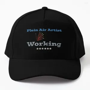 Ball Caps Plein Air Artist Working Baseball Cap Hip Hop Hat Hat Man for the Sun Luxury Woman Men's