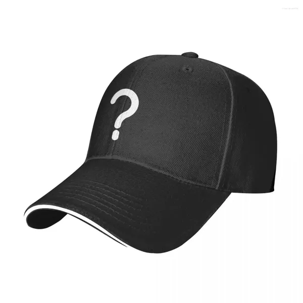 Gorras de bola Punto Interrogación Gorra de béisbol con hombres Sombrero de camionero personalizado Lindo gimnasio Moda Snapback