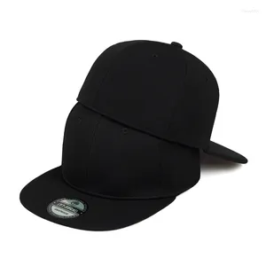 Kogelcaps post-seal stevige kleur snapback honkbal pet mode outdoor sunshade hoed katoen ademende sport casual hoeden