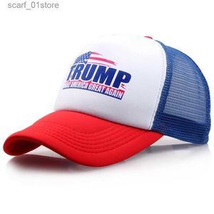 Casquettes de baseball Le président Donald Trump rend les grandes femmes américaines réglables C Snack Randonnée Cs Chapeau de soleil américain unisexe chauffeur de camion chapeau papa CC24319