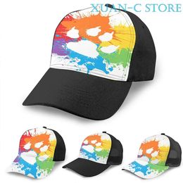 Ball Caps Pride Light 2024 Basketball Cap Men Women Feme Fashion All Over Imprimer Black Unisexe Adult Hat