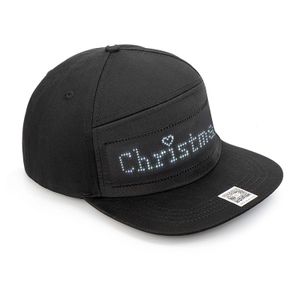 Ball Caps Programmeerbare Bluetooth LED RGB-hoed voor Halloween, Kerstmis en andere feestdagen 231201