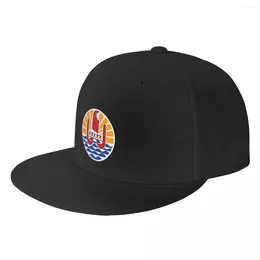 Ball Caps Punk Condins d'armes Français Polynésie Hip Hop Baseball Hommes Femmes Ajustement Ajustement papa Snapback