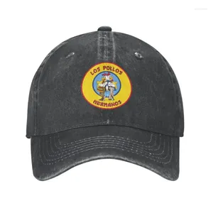 Casquettes de baseball Punk unisexe coton Breaking Bad Los Pollos Hermanos casquette de baseball adulte les frères de poulet réglable papa chapeau hommes femmes sport