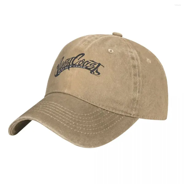 Ball Caps pure couleur papa chapeaux coutumes chapeau féminin Visor Sun Baseball West Coast Choppers Paped Cap