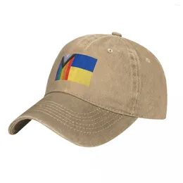 Casquettes de balle Queer / LGBTQIA fierté ukrainienne chapeau de cowboy marque homme casquette pour femmes 2024 hommes