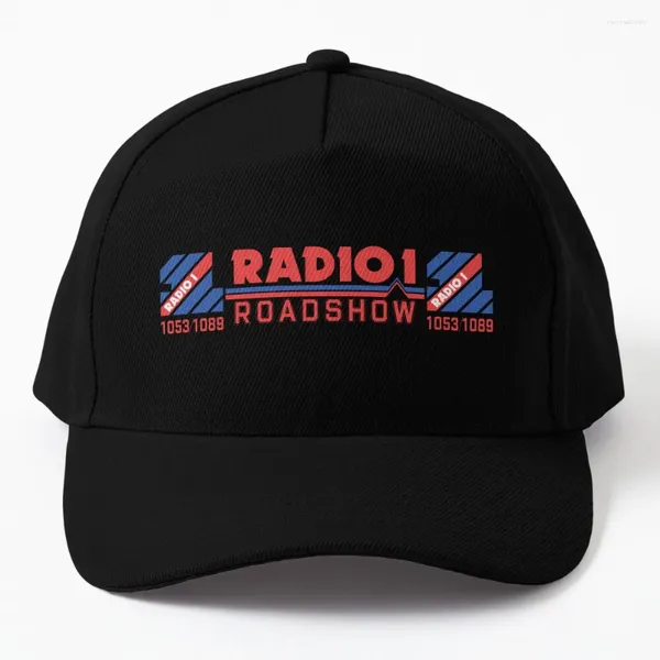 Casquettes de balle Radio 1 Roadshow Logo Casquette de baseball Protection solaire Visière thermique Chapeau de camionneur Homme Luxe pour femme 2024 Hommes