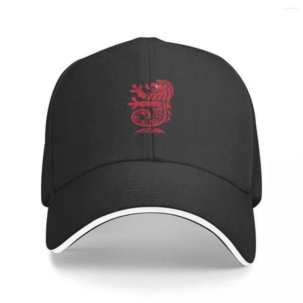 Gorras de pelota Red Merlion V2 Baseball Cap Sunhat Hats Western Hats Boonie Hat Ladies Men's