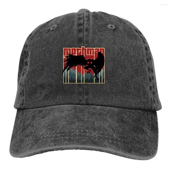 Ball Caps rétro Mothman cool vintage cryptide dessin animé Baseball CAP