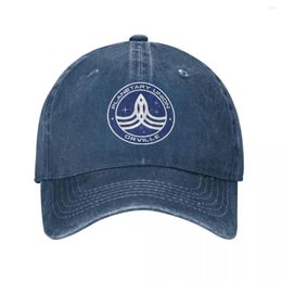 Ball Caps rétro Starship of the Planetary Union Baseball Cap Men Femmes Denim en détresse Snapback Star Treks Outdoor Ajustement