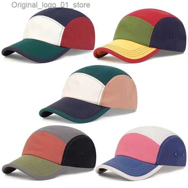 Ball Caps Retro Womens Hat Mens coréen Hip Hop Outdoor Sports Sun Sun Baseball Hat Summer High Quality Ajustivable Couple Hat Q240408