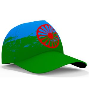 Ball Caps Romani Mensen Baseball Caps Op maat gemaakte naam Team Rom Gypsy Hoeden Romanes Reizen Egyptische Sinti Roma Romany Rromani Hoofddeksel 230911