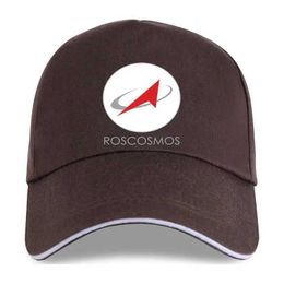 Kogelcaps Roscosmos Russian Space Corporation Mens Black Baseball Cap Size S - 3XL Brand J240425