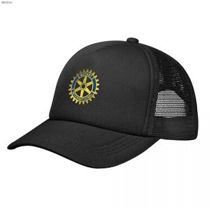 Ball Caps Rotary Club - Wij zijn mensen van Action Baseball Cap Luxury Brand Viskap New Hat Dames Beach Outlet Mensl240413