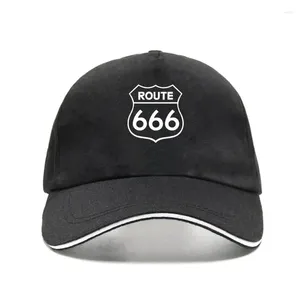 Casquettes de baseball Route 666 Bill Hats 53 Chapeau Blanc Zombie Satanique Satan High Way To Hell Baseball Grossiste