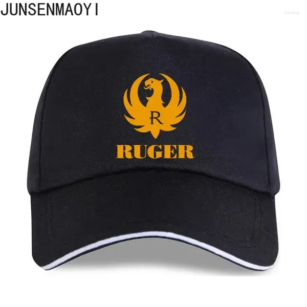 Tapas de pelota Ruger Logo Naranja Capilla de béisbol 2da Enmienda Pro Gun Gun Armas de fuego Rifle Rifle Pistola Cotton Unisex Snapback Sombreros