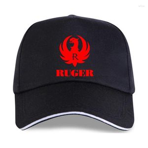 Casquettes de baseball Ruger Red Logo Casquette de baseball 2e amendement Pro Gun Brand Armes à feu Fusil Pistolet 2023 Gift Print Hip Hop