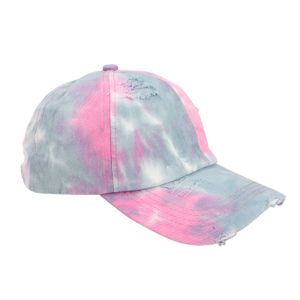 Gorras de bola Gorras para correr para hombres Unisex Clásico Perfil bajo Algodón Gorra de béisbol Tie Dye Tinta Pintura Suave Sin construir Tamaño ajustable Papá G230209