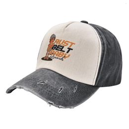 Ball Caps Rust Belt Baby Records Baseball Cap Snapback Hip Hop Boy Women's