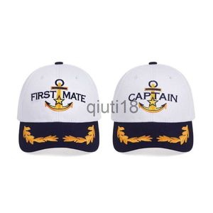 Ball Caps Sailor Ship Varen Kapitein Baseball Hoed Volwassen Kinderen Marine Marine Outdoorsport Hoed x0927