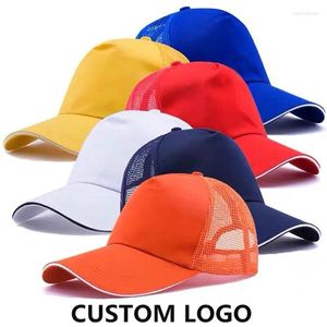 Ball Caps Sandwich Brim Trucker Volwassen Mannen Vrouwen Casual Sport Snapback Hoeden Aangepaste Baseball Voor Zon Casquette