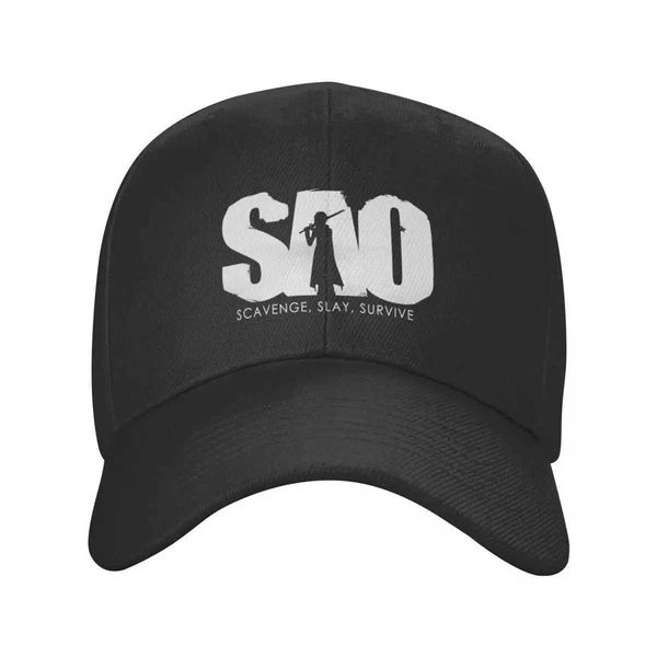 Ball Caps Sao Sword Art Online Japanese Anime Baseball Hat Winter Mens Beach Q240403