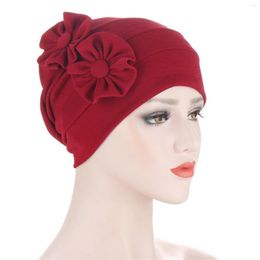 Kogelcaps sjaal hoed set voor meisjes vrouwen casual solide kleur applique modebandana pullover cap