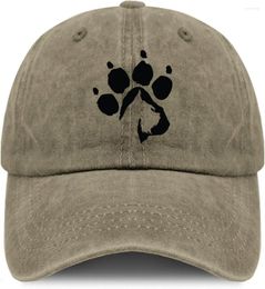 Capas de pelota Schnauzer Print Dad Hat Hat a los perros ligeros Ajustables Sombreros para hombres Capilla de béisbol amante de la escalada de algodón