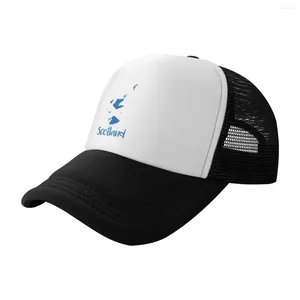 Casquettes de balle Ecosse Saltire Carte Typographie Conception Casquette de baseball Mignon Drôle Chapeau Goutte Hommes Femmes