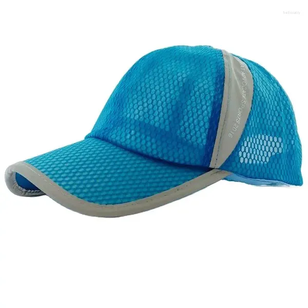 Gorras de béisbol se venden como pasteles Malla de secado rápido Béisbol para hombres Respirar libremente Materiales súper ligeros Sombreros para el sol para mujeres