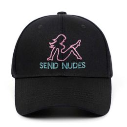 Ball Caps Envoyer des nus Cap de baseball Fashion Cotton broderie Snapback Men Hat High Quality Summer Male Kpop Sports Dropship J230608