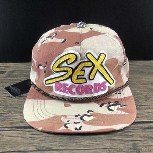 Ball Caps Sex Records Platte rand Baseball cap voor vrouwen CH Cro modemerk mannen Matty Boy De nieuwste hoed 230808228J