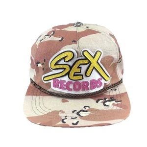 Casquettes de baseball Sex Records Casquette de baseball à bord plat pour femmes CH Marque de mode Hommes Matty Boy le dernier chapeau