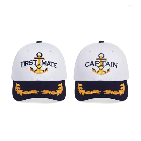 Casquettes de baseball Capitaine de bateau Chapeau de baseball Adulte Enfants Marine Marine Sports de plein air