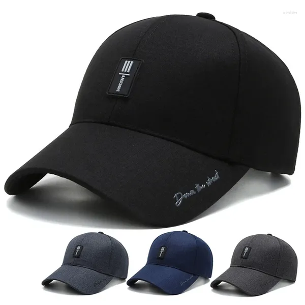 Gorras de bola Simple Moda Hombres Béisbol Ajustable Algodón Todo Partido Cúpula Sombrero de ala curvada para niños Adultos Adolescentes