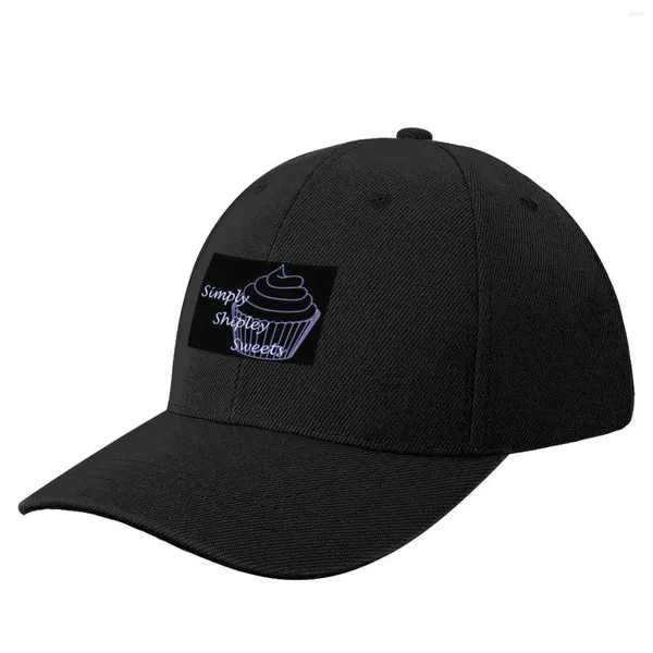 Caps de balle simplement Shipley Sweets - Black Baseball Cap Party Hats Cosplay Kids Hat For Women 2024 Men's
