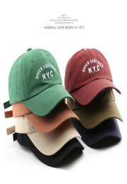 Balpetten SLECKTON Katoenen baseballpet voor dames en heren Mode Letters NYC Hoeden Zomervizieren Zonnepet Casual Snapback Hoed Unisex8716780