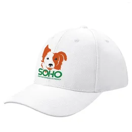 Ball Caps Soho Dog Rescue Logo - Throwback Red Baseball Cap Military Tactical Tactical Hat Cat Bag pour hommes pour hommes