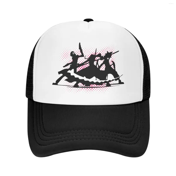 Casquettes de baseball Soul Eater Maka Albarn Death Mesh Cap Trucker Baseball Sports de plein air papa chapeau vidéo musique film jeux Tage Alba