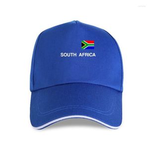 Ball Caps Zuid-Afrika Heren Baseball Cap-TEXT Vlag Print-Zwart-Zuid-Kaapstad
