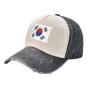 Casquettes de baseball Drapeau sud-coréen - Corée - Séoul Casquette de baseball Chapeau de soleil pour enfants Sports Fluffy Hommes Femmes