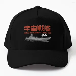 Ball Caps Space Battleship Yamato 2199 Baseball Cap Camilier Chapeau Anime Hat drôle pour les hommes