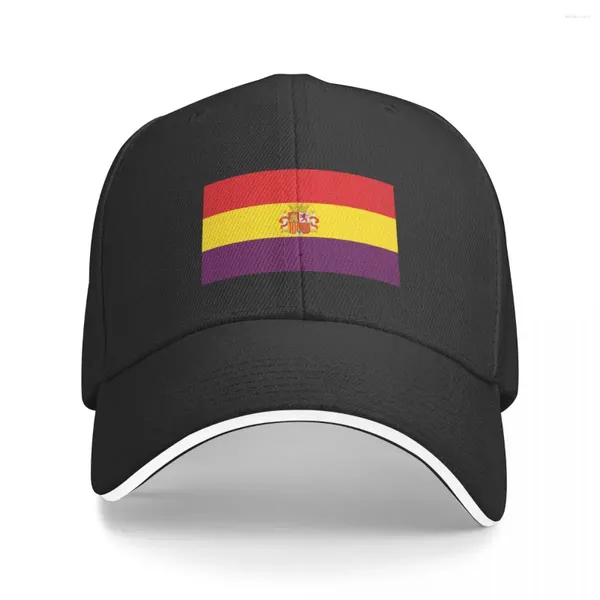 Gorras de béisbol Bandera Republicana Española Gorra de béisbol Sombrero de senderismo Sombreros Sombreros Mujer Hombre