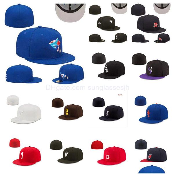 Ball Caps Sport Fitted Hats Snapbacks Hat Football ajusté All Logo Fashion Fashion Outdoor broderie Coton Fisherman fermé