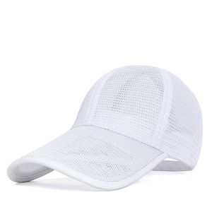 Casquettes de baseball printemps et été pleine maille chapeau de soleil 11 cm de long hommes sports de plein air chapeaux homme femme grande taille casquette de baseball 55-60 cm 60-65 cm 230718