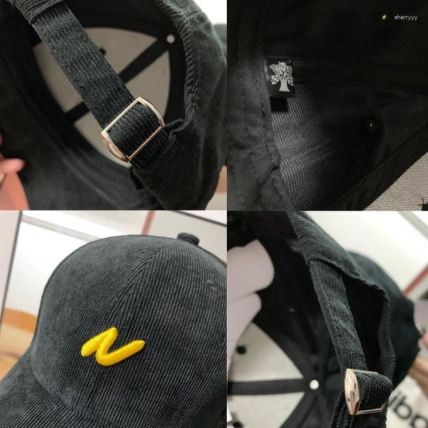 Gorras de béisbol a la moda para primavera y otoño, gorra de béisbol para deportes al aire libre para mujer, gorra de pana bordada con letras N, gorra Snapback de Hip Hop para hombres y mujeres