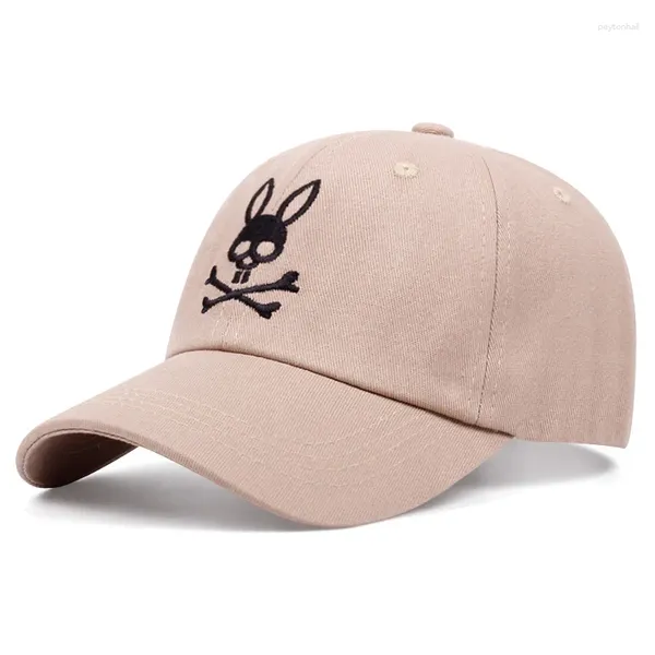 Ball Caps printemps été unisexe Baseball Cap étudiant Snapback Snapback Hat Hap Hip Hop Squelette brodé