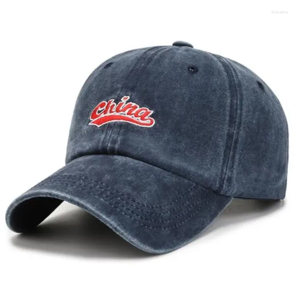 Casquettes de Baseball Vintage en tissu Denim lavable pour hommes et femmes, casquette à rabat, taille réglable, chapeau de sport pour Couple, printemps